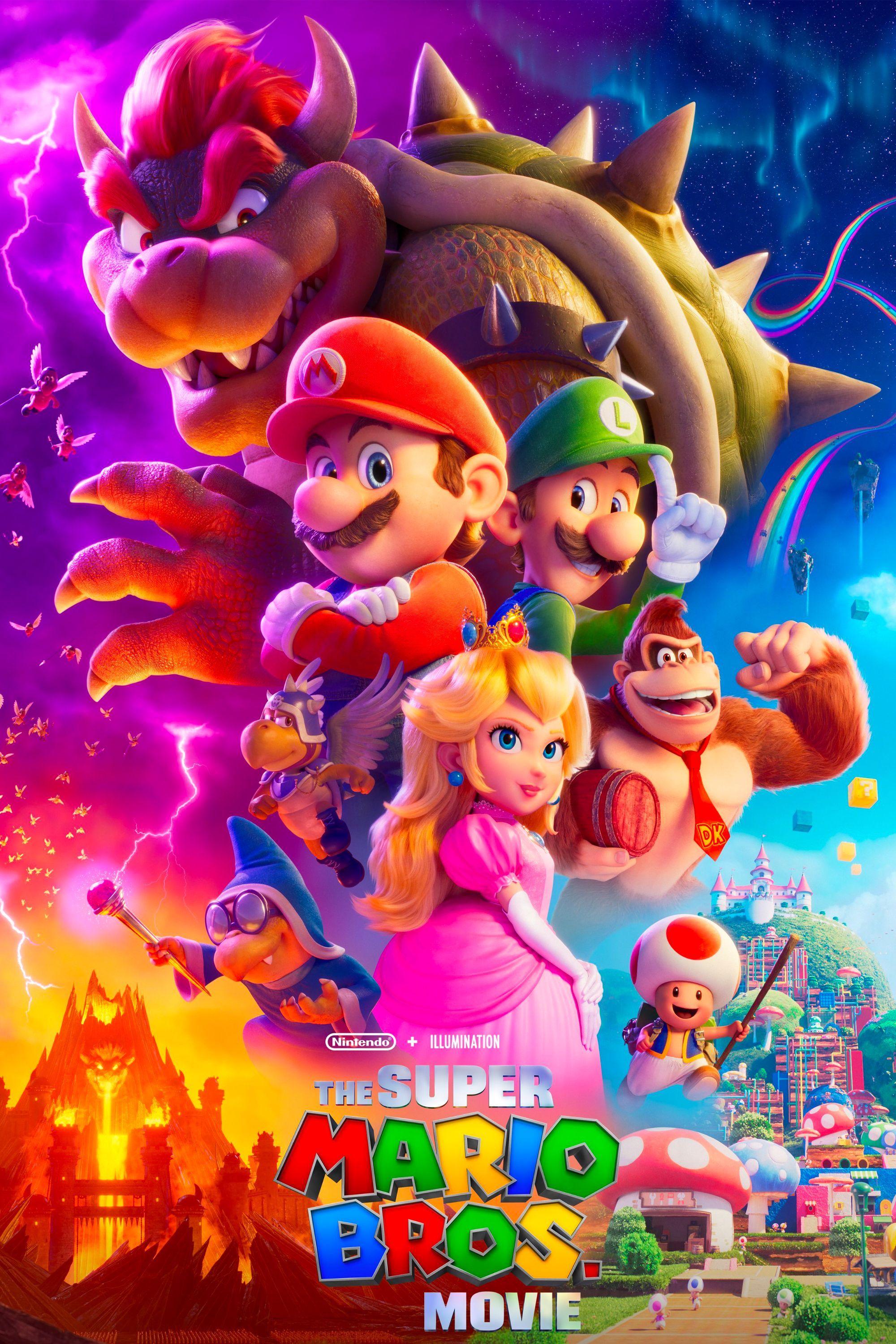 Super Mario Bro's movie poster