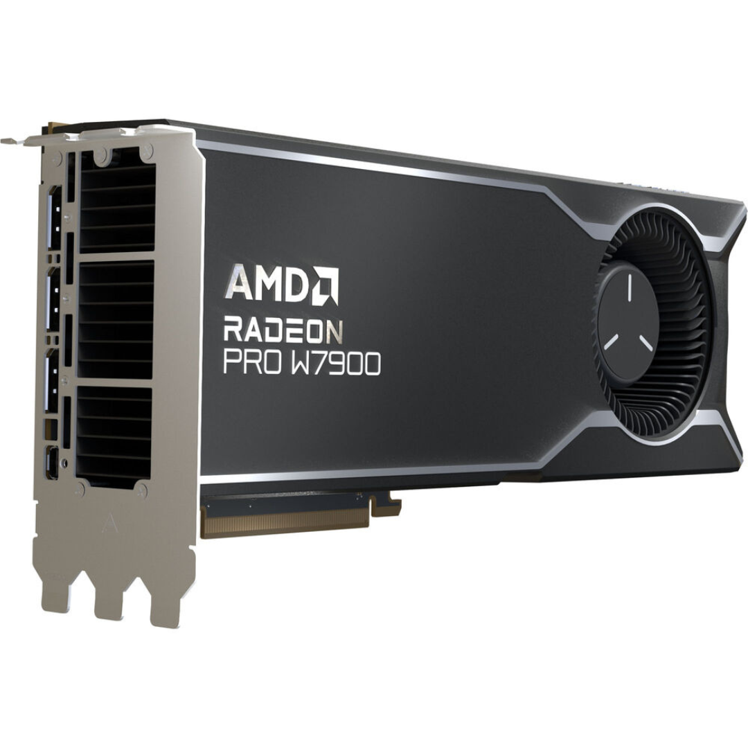 an image fo the AMD Radeon Pro W7900