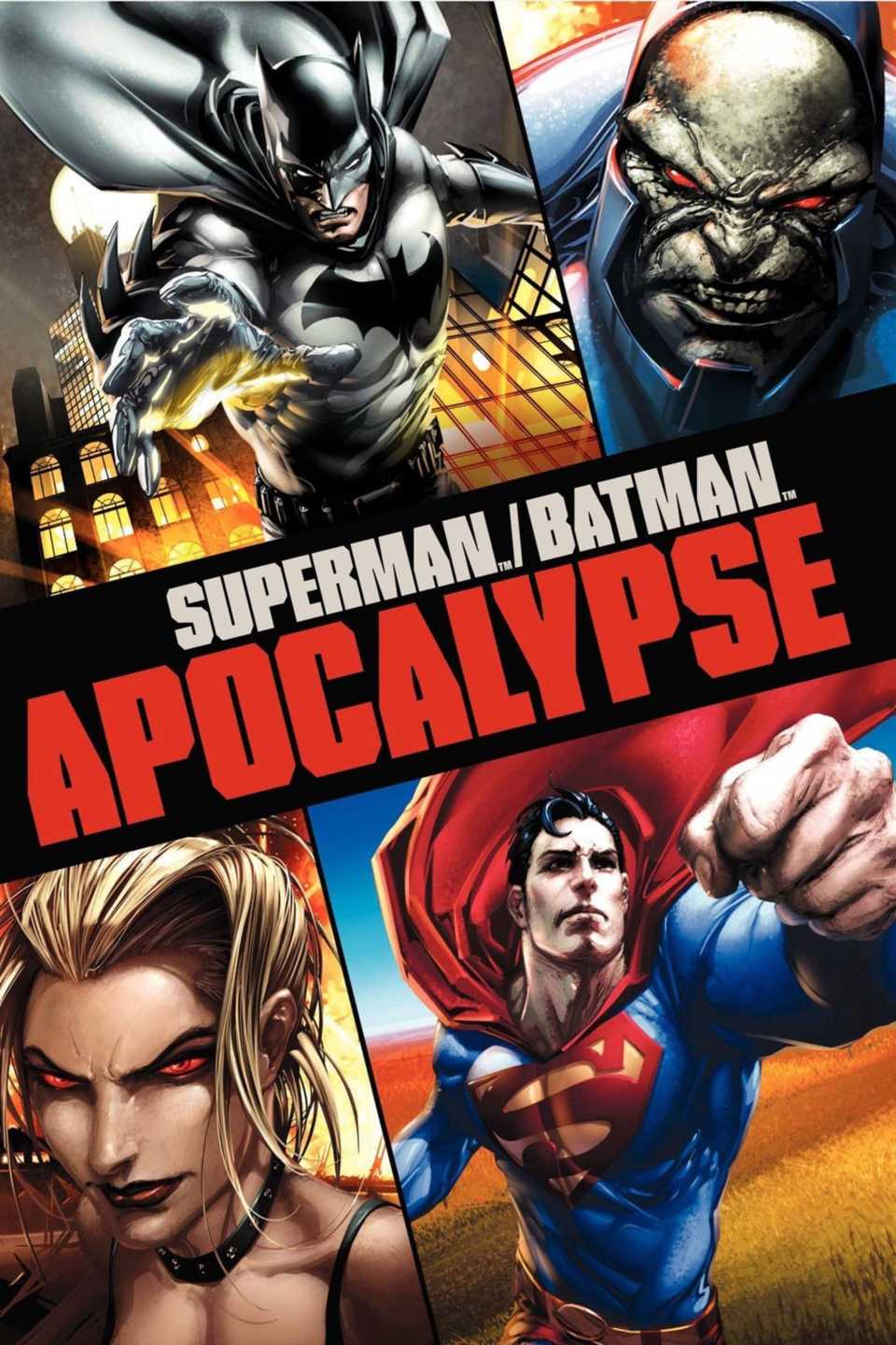 Superman_Batman_ Apocalypse (2010) - Poster - Superman & Batman
