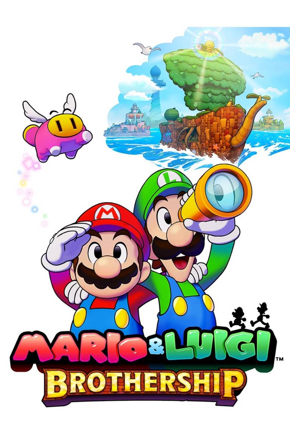 Mario & Luigi Brothership Tag Page Cover Art