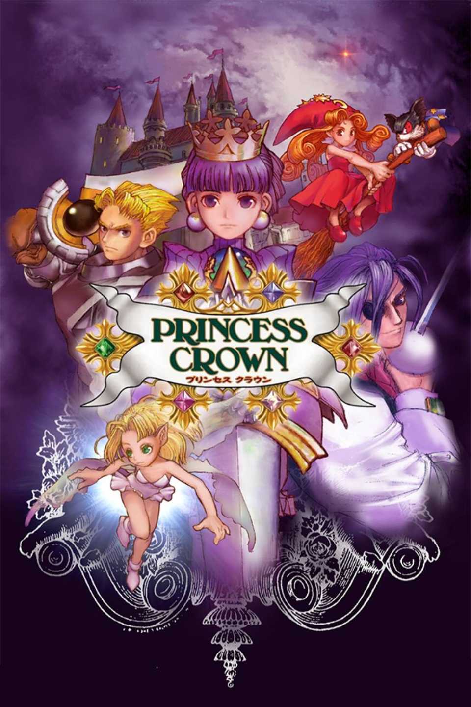 Princess Crown Tag Page Cover Art