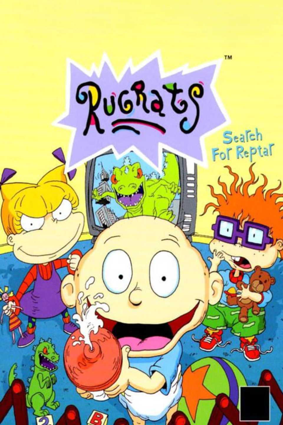 Rugrats Search For Reptar Tag Page Cover Art