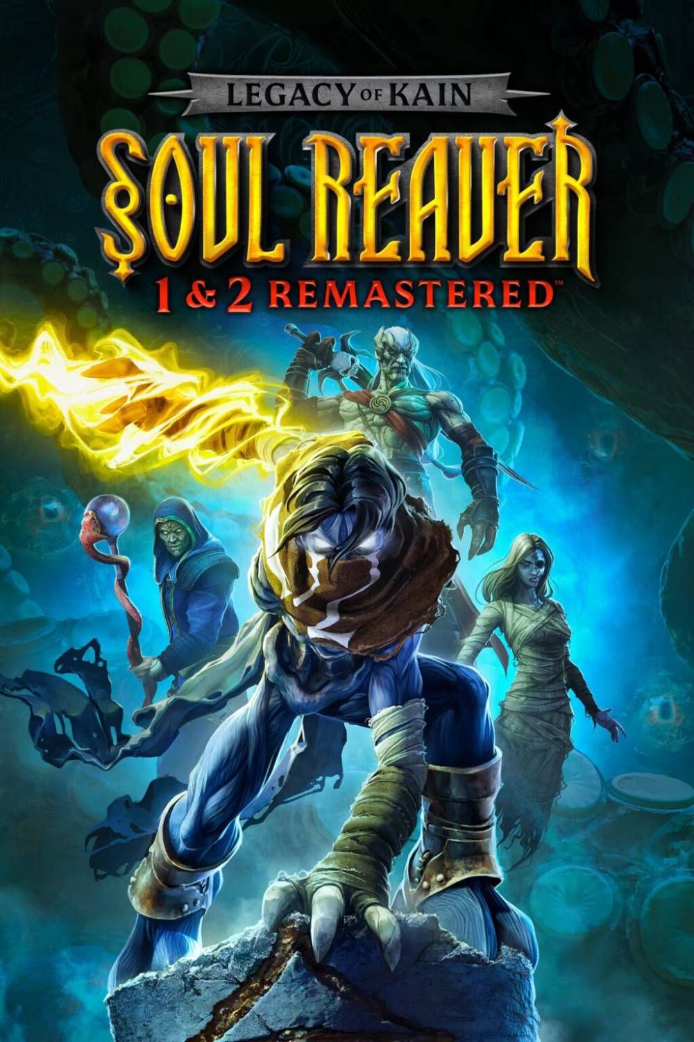 Legacy of Kain Soul Reaver 1 & 2 Remastered Tag Page Cover Art