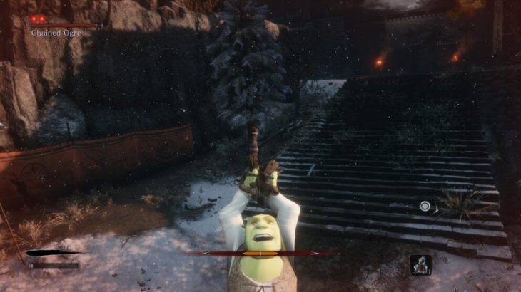 sekiro ogre attack shrek