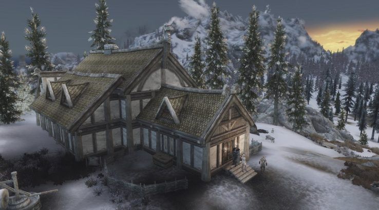 Skyrim Guide: How To Build A House - Skyrim player created house