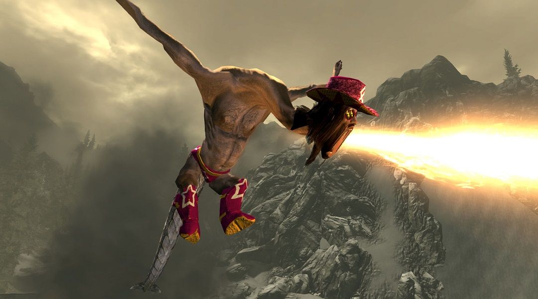 Skyrim Mod Support Could Come to Nintendo Switch - Skyrim Randy Savage mod