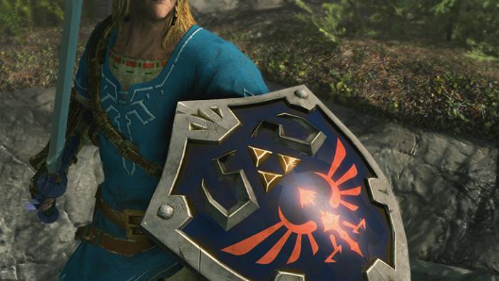 skyrim switch legend of zelda master sword shield