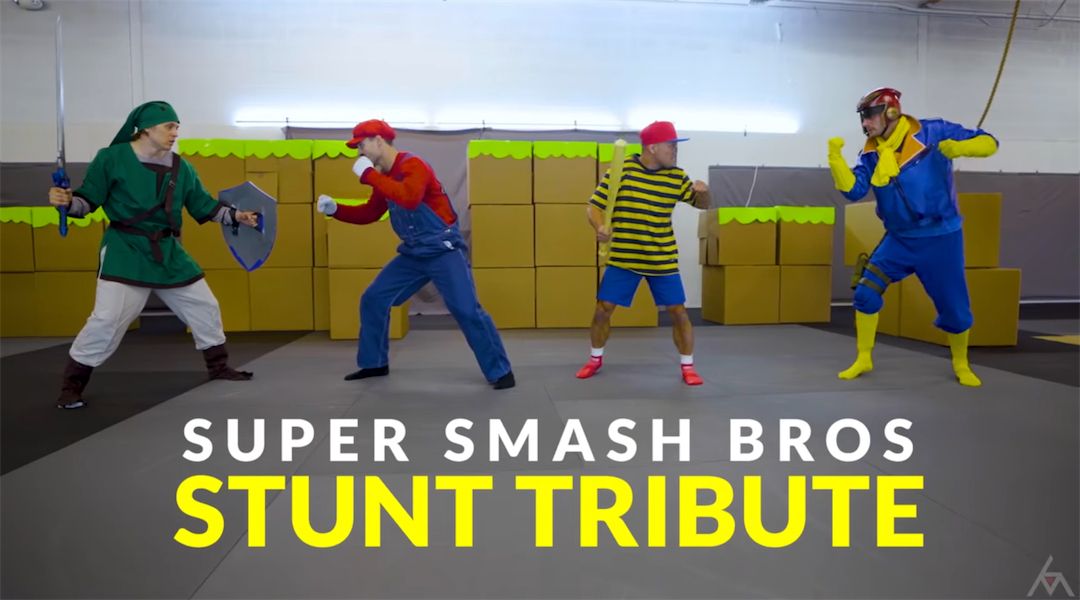 smash-bros-ultimate-marvel-stuntmen-tribute-video