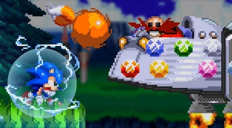 Most Impressive Fan Made Games - Sonic: After the Sequel Eggman boss fight