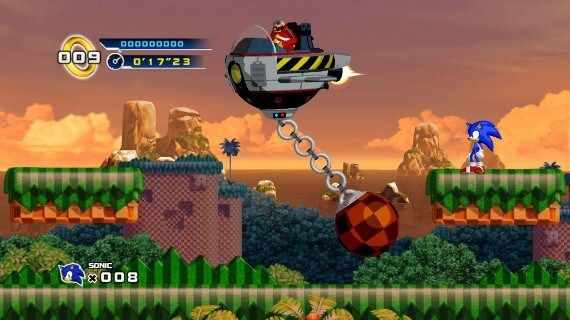 Sonic the Hedgehog 4 Boss Fight
