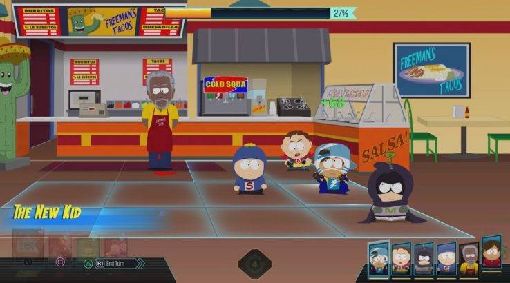 South Park Guide: How to Beat Morgan Freeman - Morgan Freeman boss fight