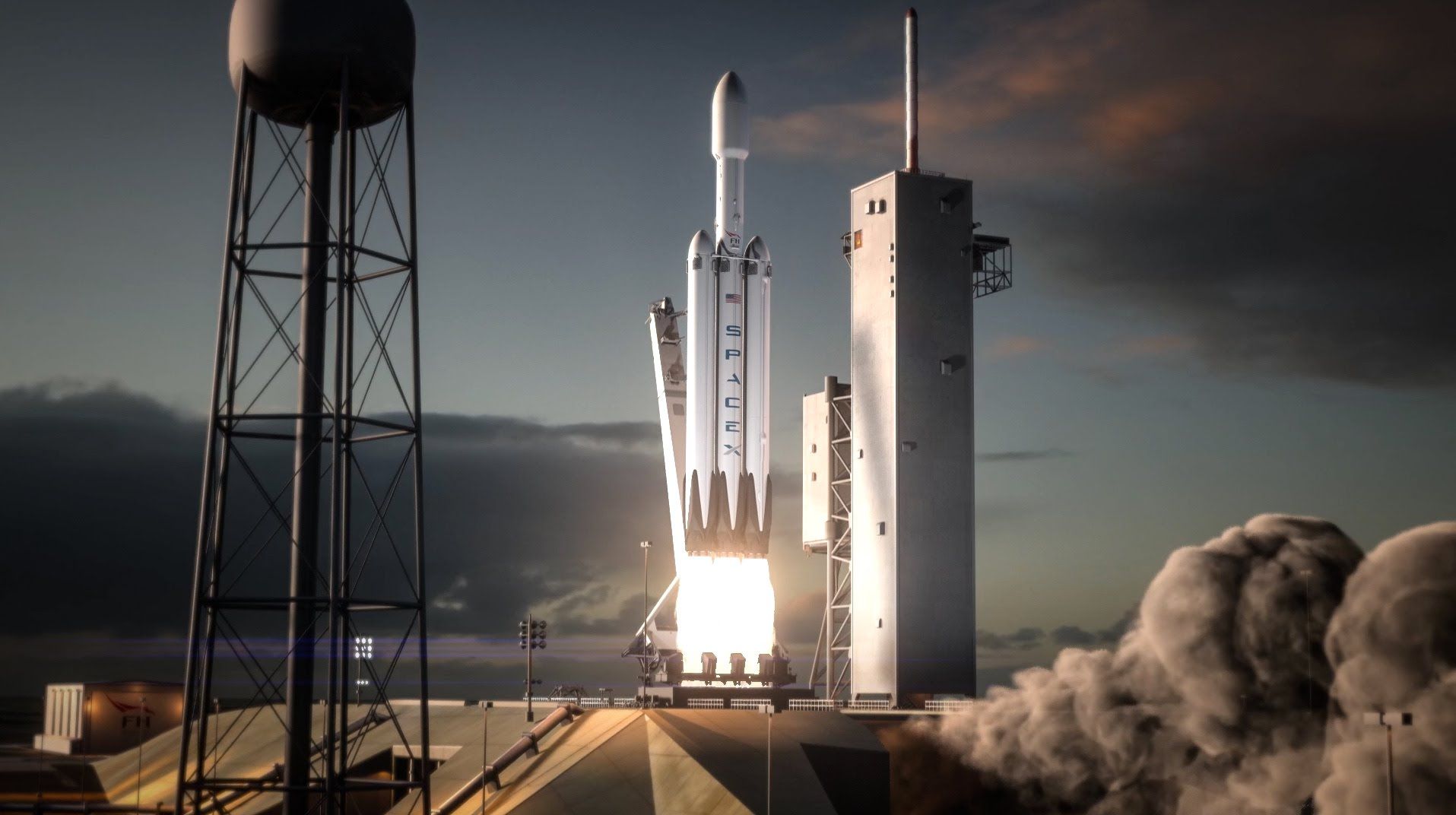 spacex falcon heavy mass effect