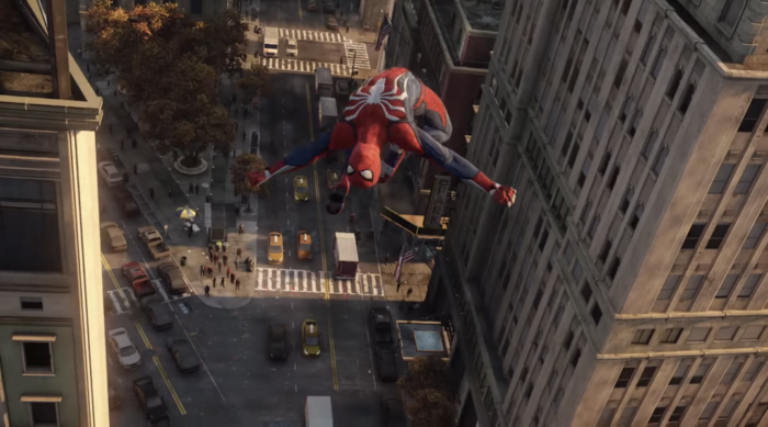 spider-man flip ps4 insomniac 