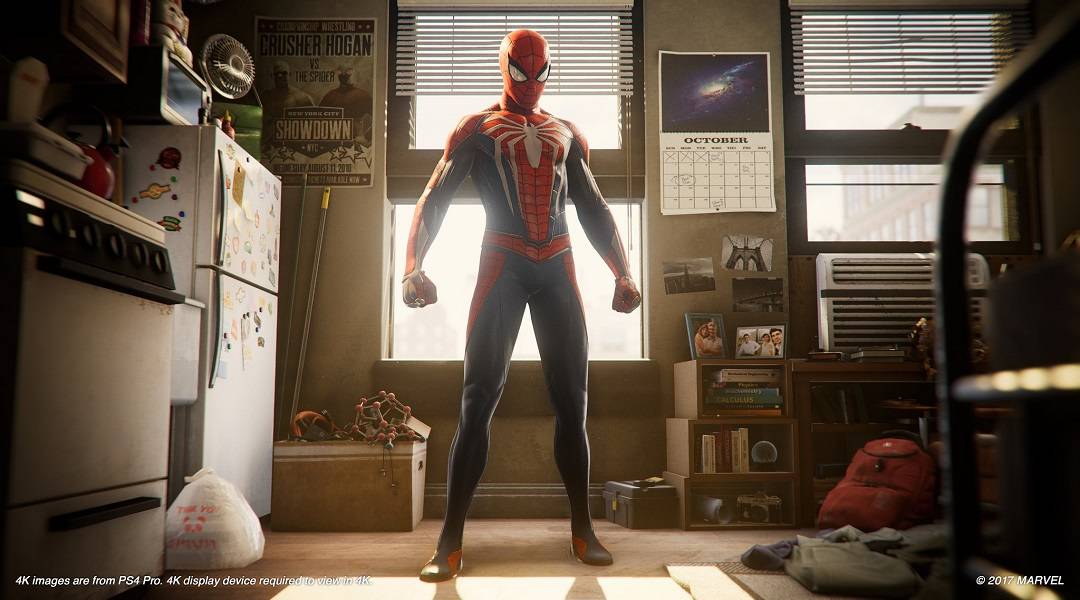 Spider-Man PS4 Game Will Let You Play as [SPOILER] - Peter Parker apartment