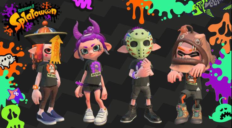 Splatoon 2 Halloween headgear