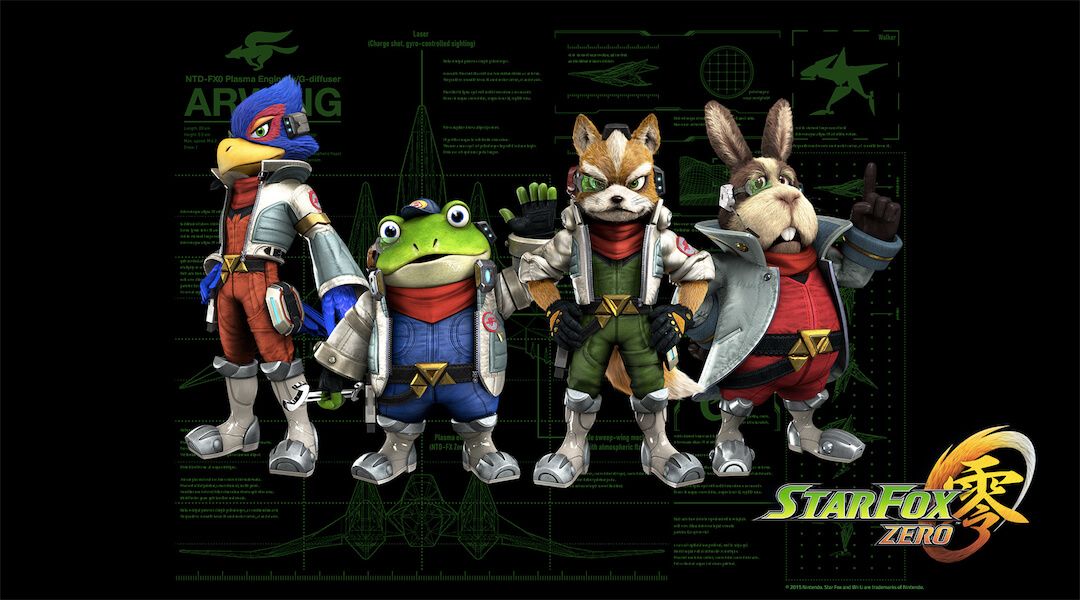Miyamoto: Star Fox Zero is Most Underrated Wii U Game - Star Fox Zero main cast