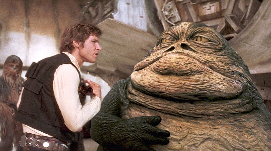 Star Wars Battlefront Adding New Mode Featuring Jabba the Hutt - Han Solo and Jabba the Hutt Episode IV A New Hope