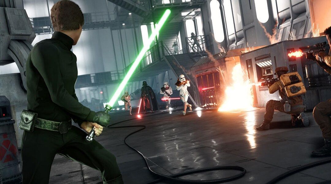 Star Wars Battlefront Adds Three New Game Modes - Heroes vs Villains Luke Skywalker and Darth Vader