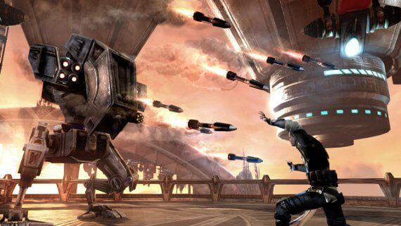 Star Wars: The Force Unleashed 2 Review - Rockets