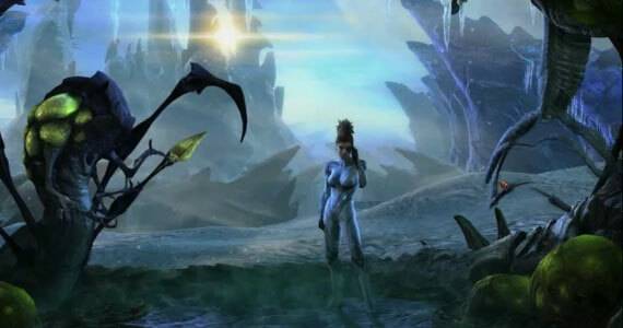 Starcraft 2: Heart of the Swarm Kerrigan Mission Screen