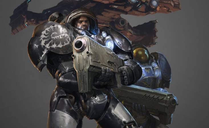 starcraft jim raynor rifle