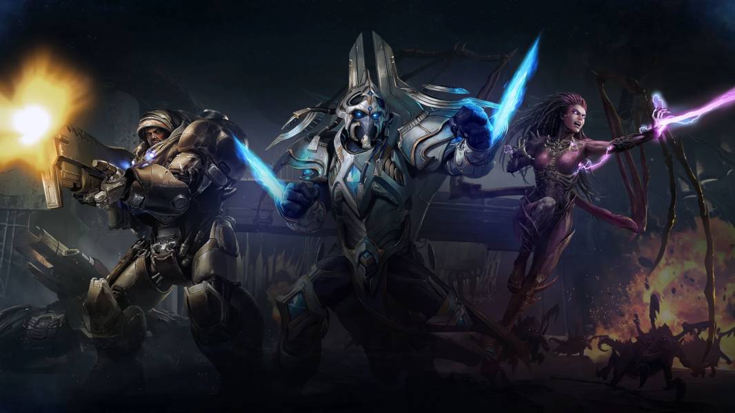 starcraft fps action