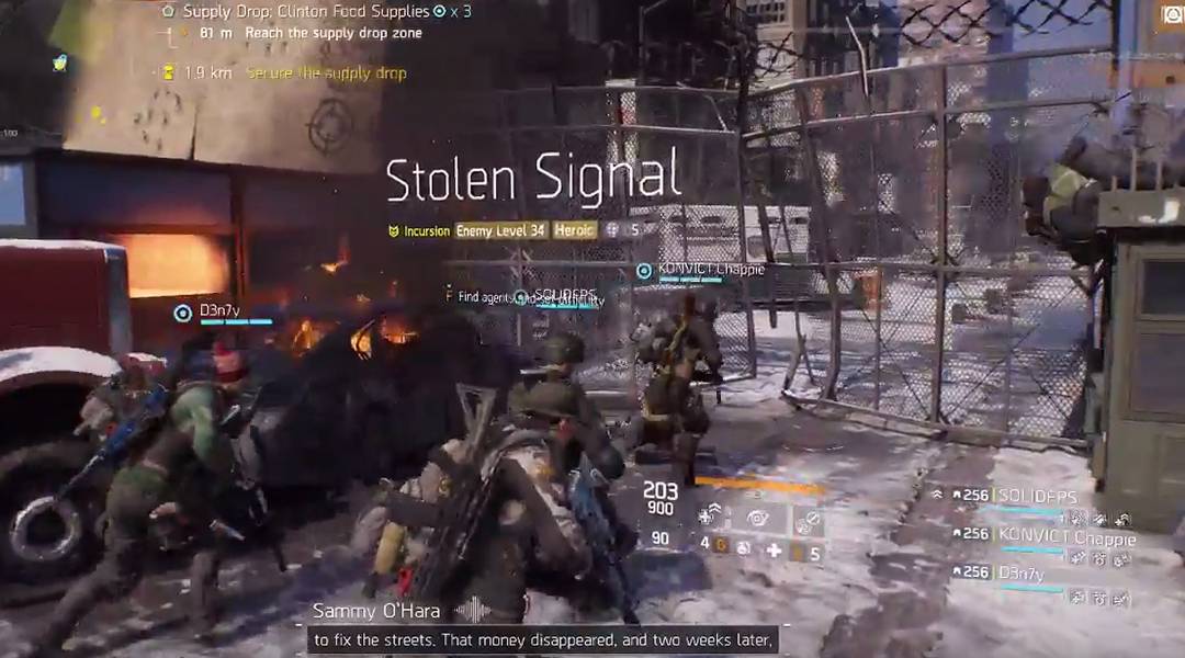 stolen signal incursion