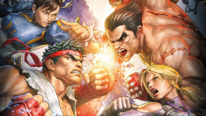 street fighter x tekken group brawl