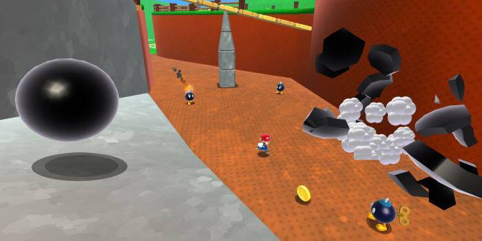 super mario 64 HD copyright infringement