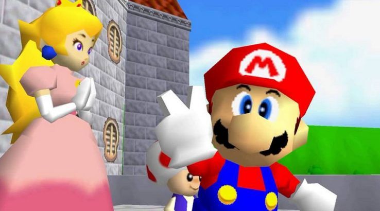 Вышел Super Mario 64 Online — Марио, Пич и Жаба