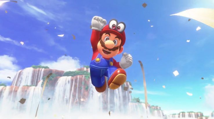 Nintendo's Gamescom 2017 Plans Include Super Mario Odyssey and Metroid - Mario jumping