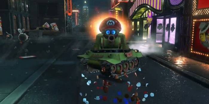 Super Mario Odyssey: 5 Craziest Captures in the Game - Sherm tank