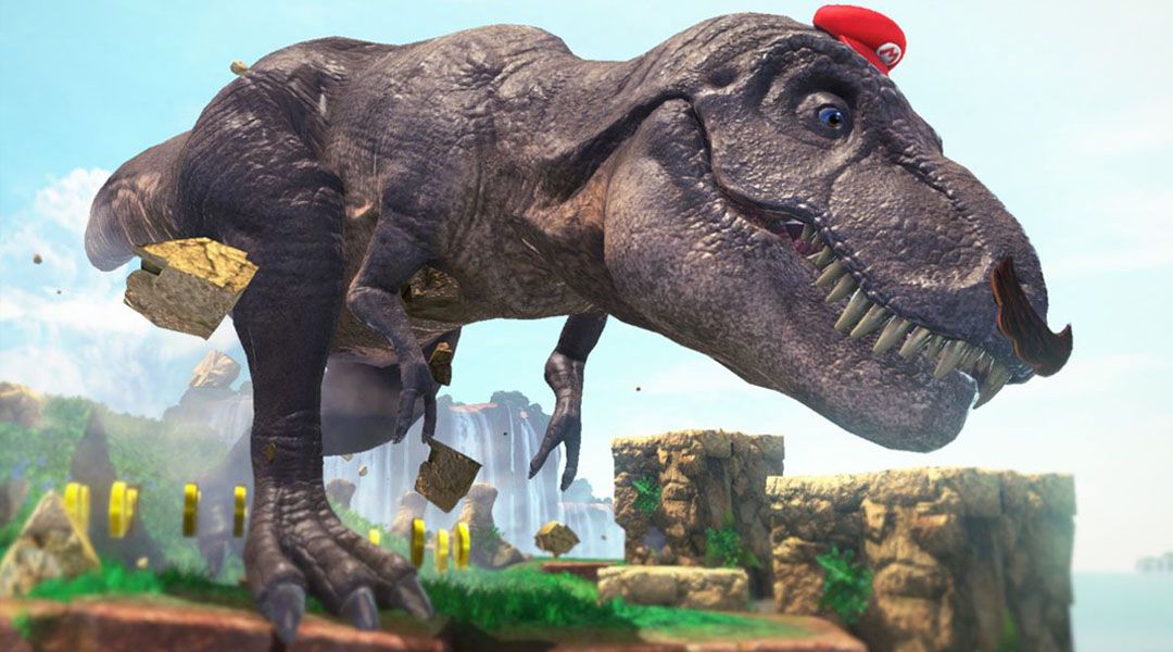 Super Mario Odyssey: 5 Craziest Captures in the Game - T-Rex