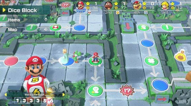 super mario party board game