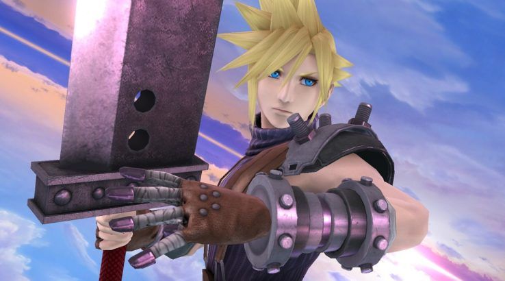 cloud strife super smash bros for wii u and 3ds