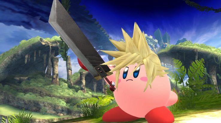 super smash bros. ultimate every character in the game kirby cloud