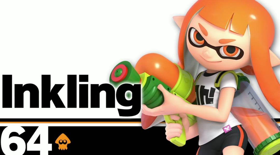 super smash bros ultimate inkling girl