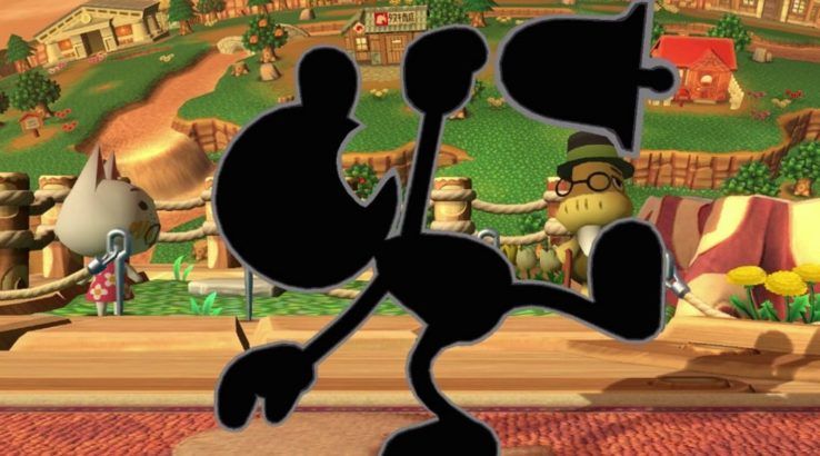 super smash bros ultimate mr game and watch