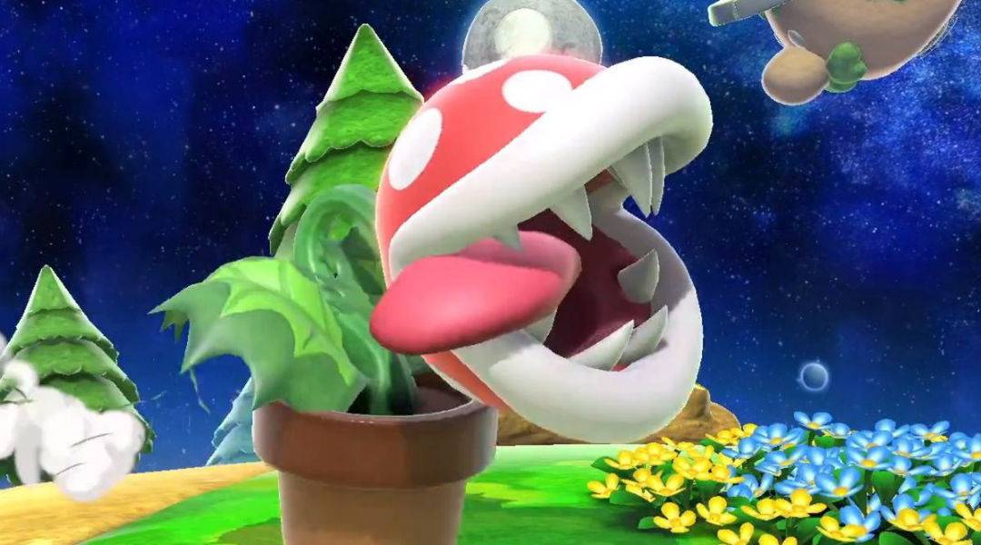 super smash bros ultimate update piranha plant