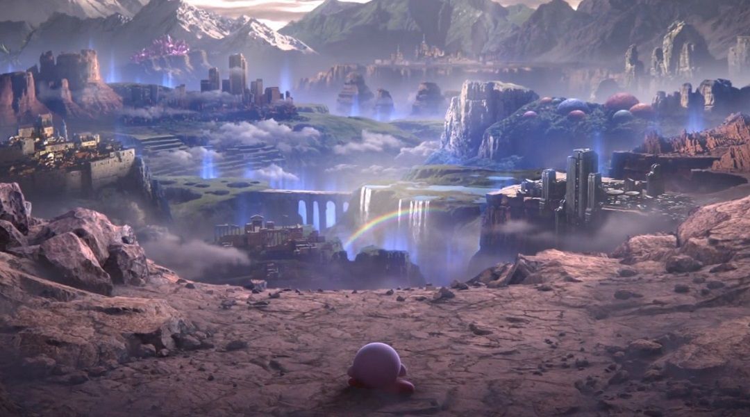 super smash bros ultimate world of light kirby