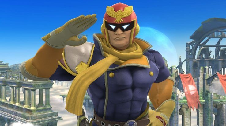super smash bros. ultimate every character in the game captain falcon