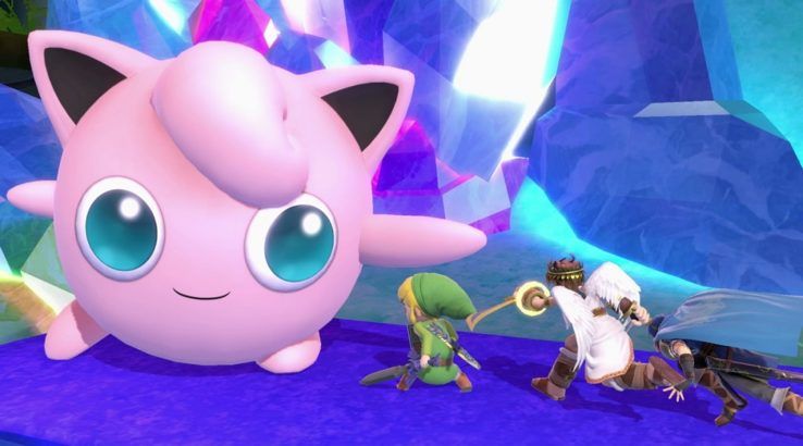 super smash bros. ultimate every character in the game giant jigglypuff