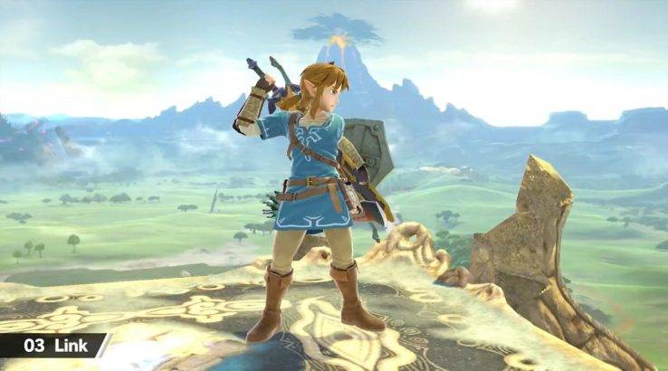 super smash bros. ultimate every character in the game link
