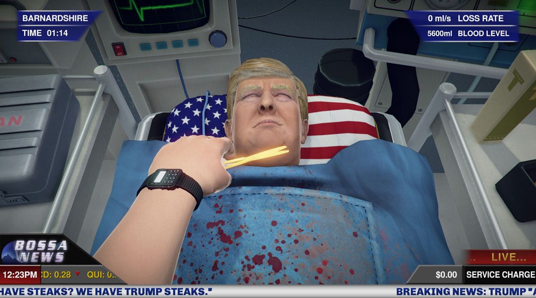 Surgeon Simulator Donald Trump