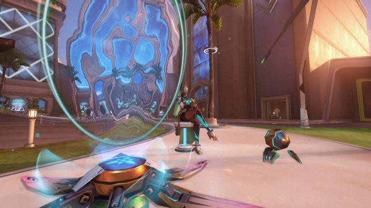 symmetra's teleporter gadget