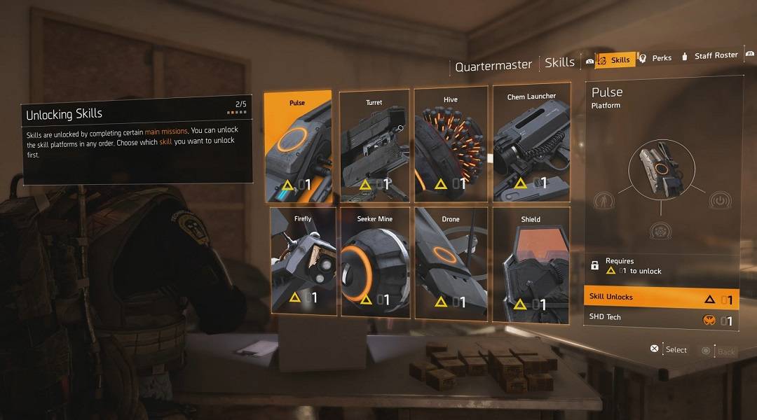 the division 2 skills