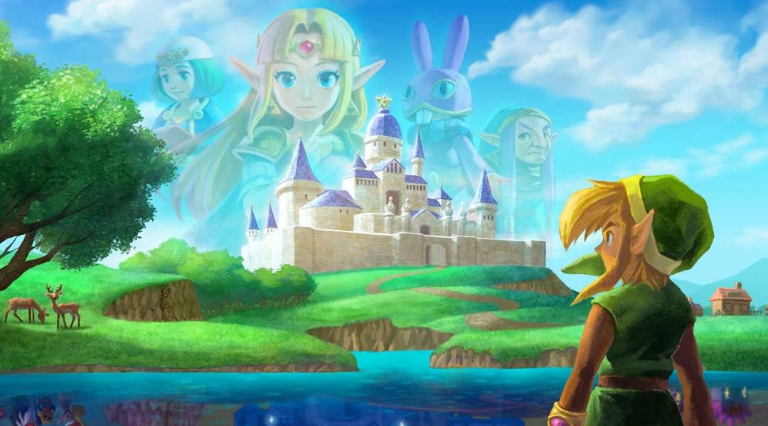 Nintendo Switch May Have a 2D Legend of Zelda Game - The Legend of Zelda: A Link Between Worlds concept art