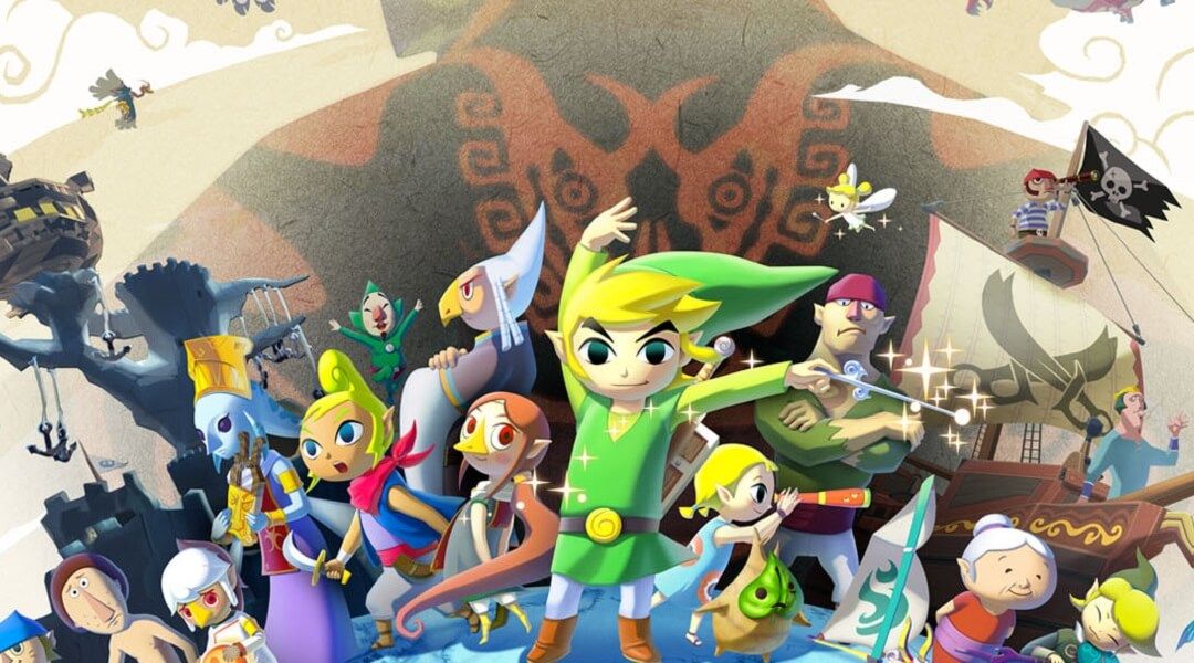 5 Games Hated Before Launch - The Legend of Zelda The Wind Waker characters