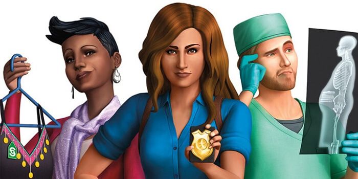 cheap sims 4 get to work