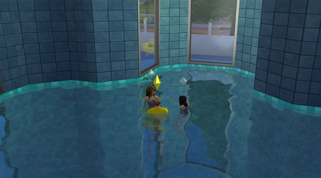 Superfan Creates History of Drowning in Video Games - The Sims drowning